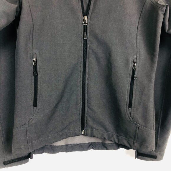 The North Face TNF Womens FlashDry Jacket Sz Small Full-Zip Gray - Picture 4 of 14